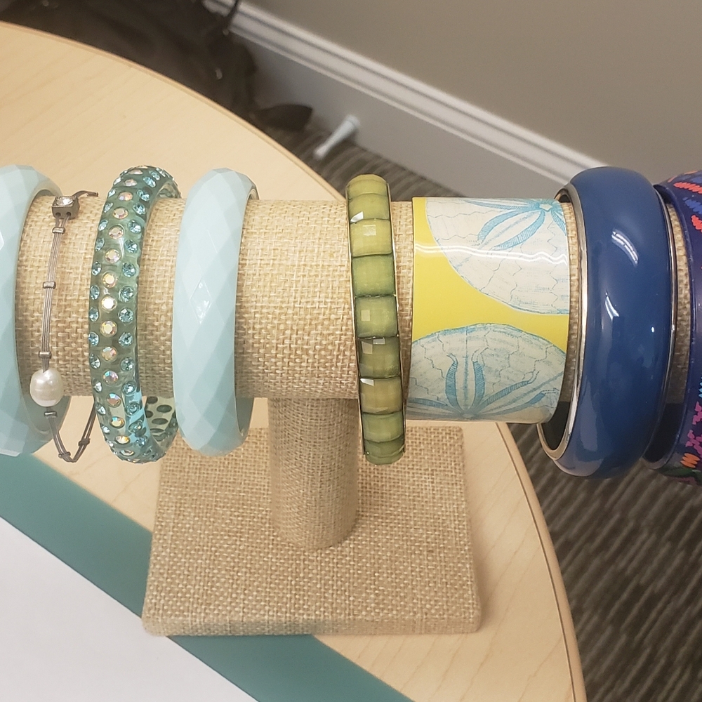 Bracelet Bundle, Bangle Bracelet Bundle, 9 Bracel… - image 4